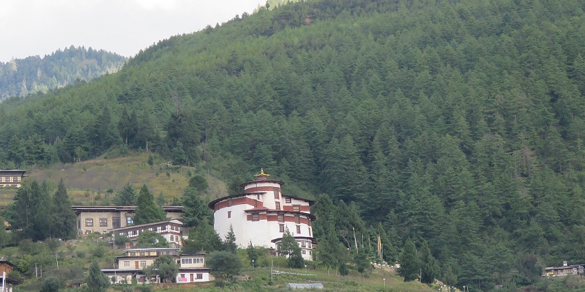 An image of the National Museum of Bhutan, a popular place in Paro, Bhutan.