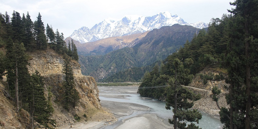Kali Gandaki River Valley, Nepal, is famed for its deep gorges and breathtaking landscapes
