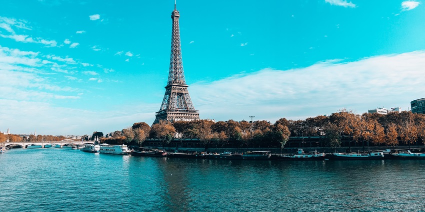 The skyline of Paris, highlighted by the Eiffel Tower, makes it one of the top places.