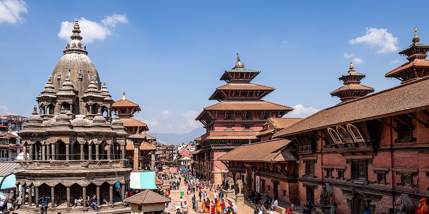 Patan Durbar Square is situated only 10 km from Taudaha Lake, Kathmandu, Nepal