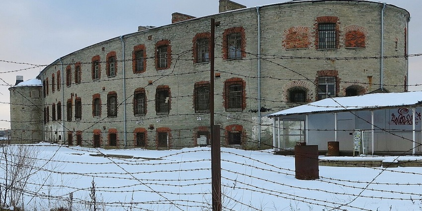 The eerie, abandoned prison corridors of Patarei jail museum in Estonia, a Soviet-era detention centre.