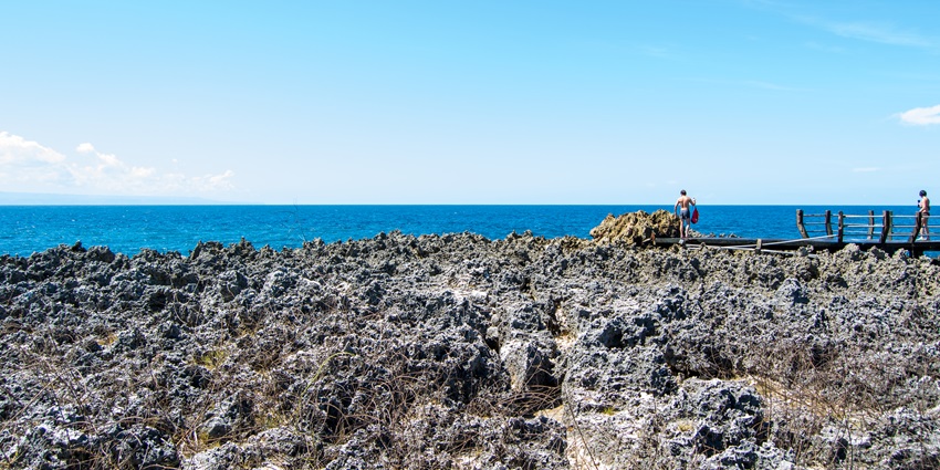 A serene view of the Peninsula Island, one of the best places to visit in Nusa Dua.