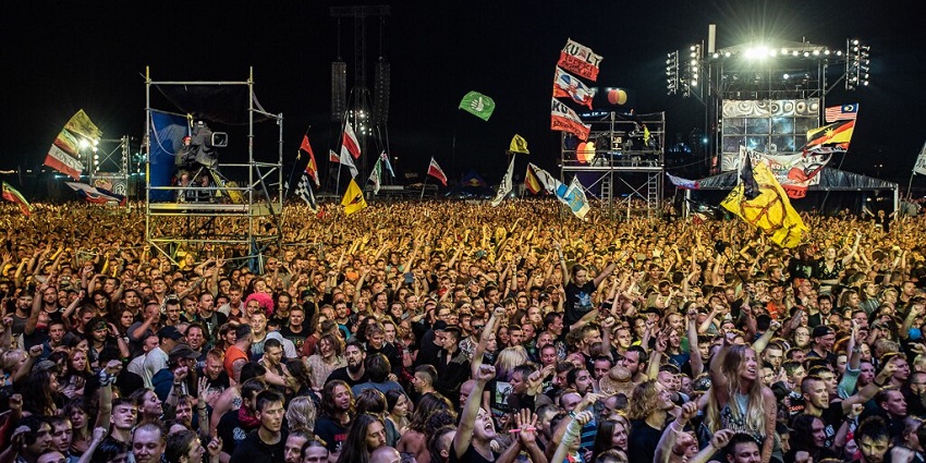 Poland’s Woodstock Festival is one of the biggest music festivals in the world for rock