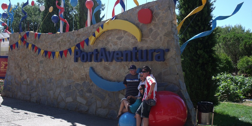 Thrilling rides and attraction at PortAventura World, one of the top theme parks in Europe