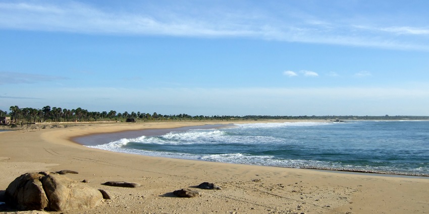 Surf the waves and enjoy at this stunning place known as Pottuvil Point.