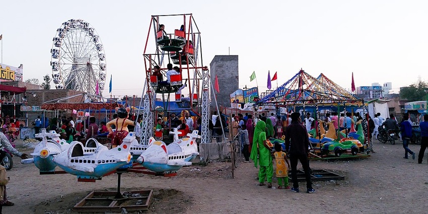 Mesmerising image the Poush Mela, one of the must visit festivals in december in India