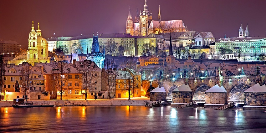 Celebrate love in Prague, where cobbled streets and castles create the perfect romance!