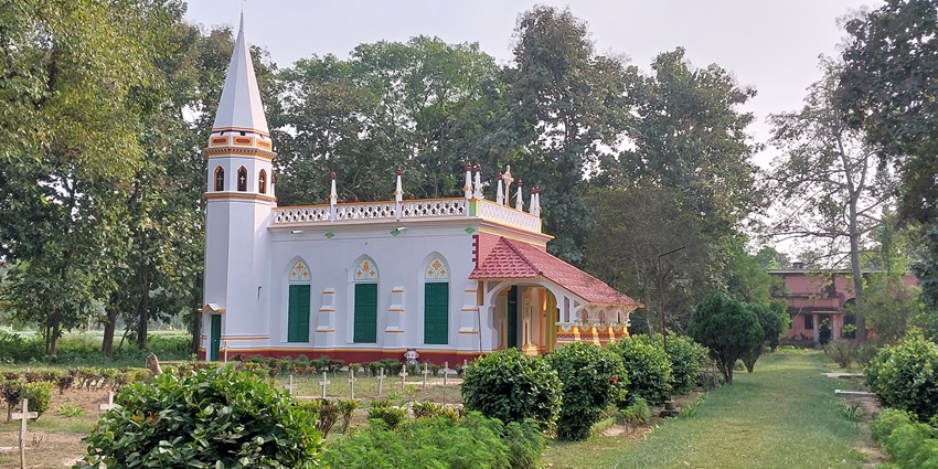 Experience peace at St Teresa’s Church, one of the scenic places in Kalimpong, West Bengal