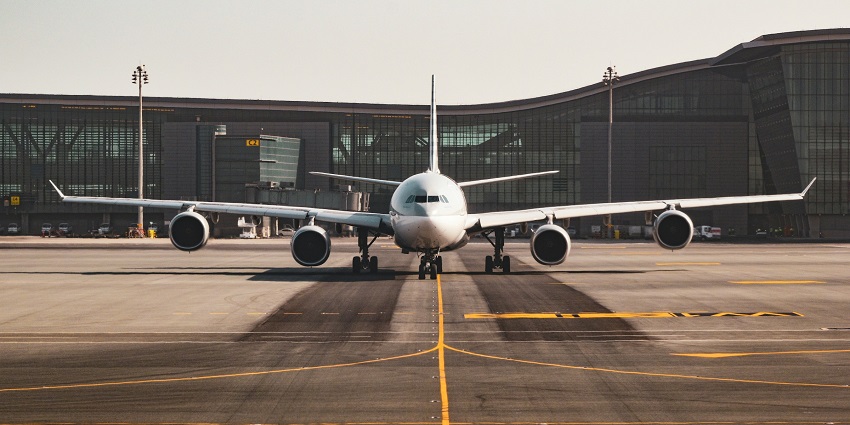 Terminal building of Prince Naif Bin Abdulaziz International Airport, one of the airports in Saudi Arabia