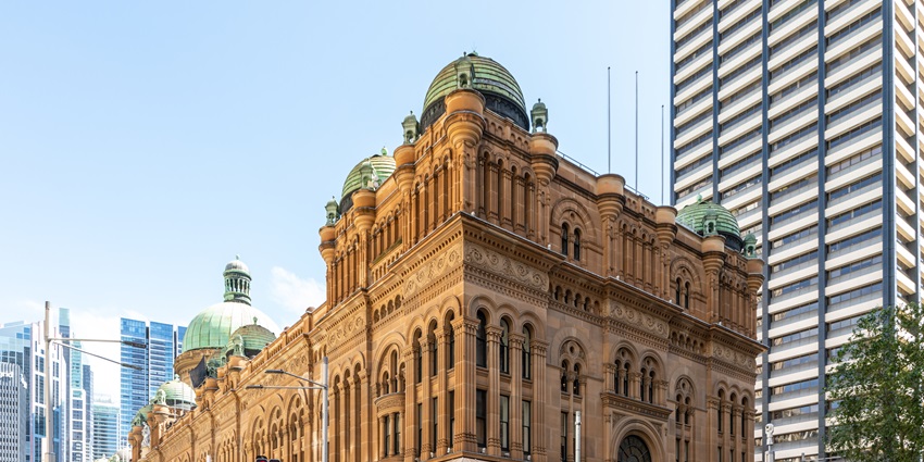 Queen Victoria Building , one of the best places to shop in Sydney.