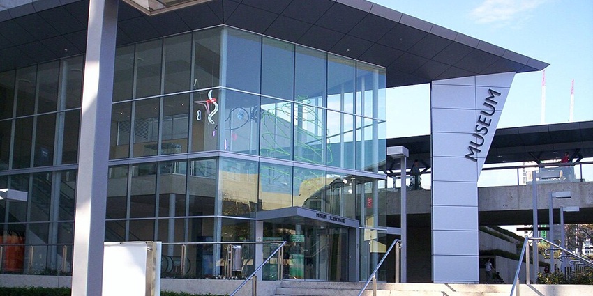 Entrance at the respected Queensland Insect Museum in Brisbane, Queensland, Australia.