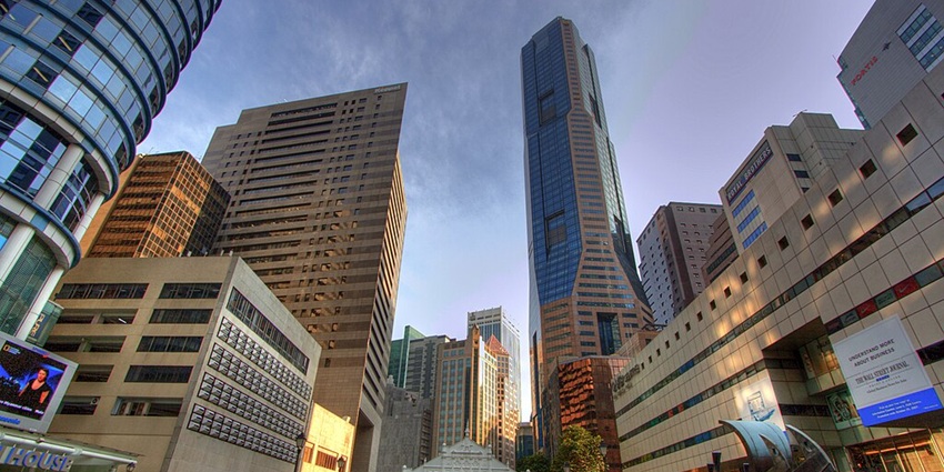 Urban center near clarke quay singapore.