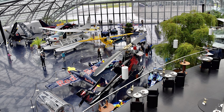 The Air Force museums feature modern aviation displaying rare aircraft and Formula 1 racing cars.