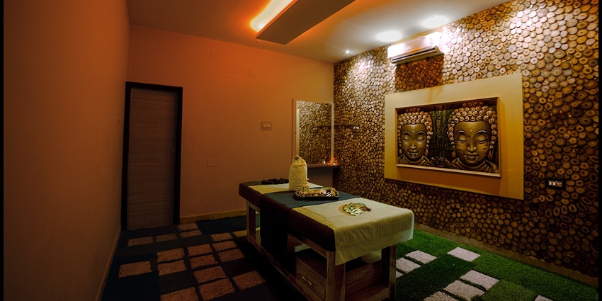 Relax in a spa room at Anantara Spa Dubai, a perfect thing to do in Dubai for couples.