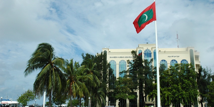 Places to visit in Male include the iconic public square with the Maldivian flag and scenic waterfront views