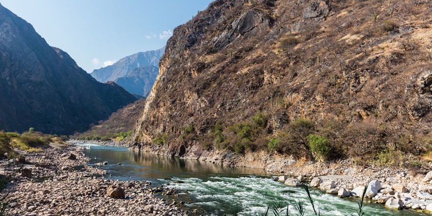 Rio Apurimac is one of the famous rivers for being the source of the Amazon River.