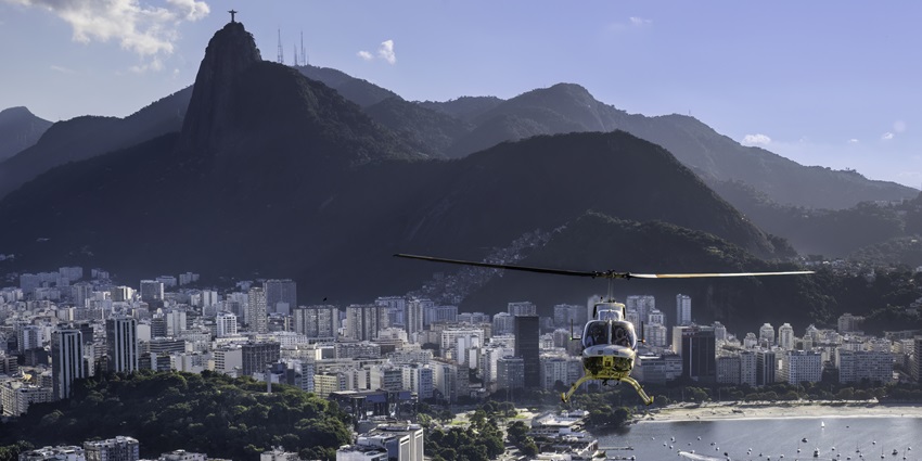 An image showing the view of Rio de Janeiro, Brazil, a popular New Year travel destination