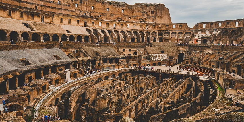 Places to visit in March in Europe include Rome, from the Colosseum to the Sistine Chapel.