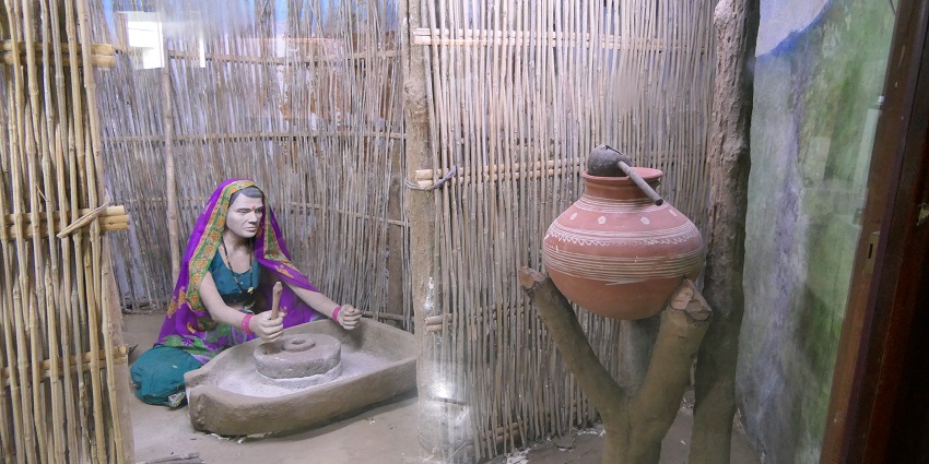 An image of a museum which looks similar to the Royal, Heritage, Adivasi, Toran, and Tridev Museum.
