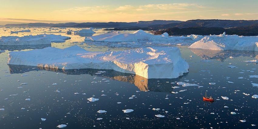 Cruise through icy waters, admiring towering icebergs and serene, frozen landscapes.