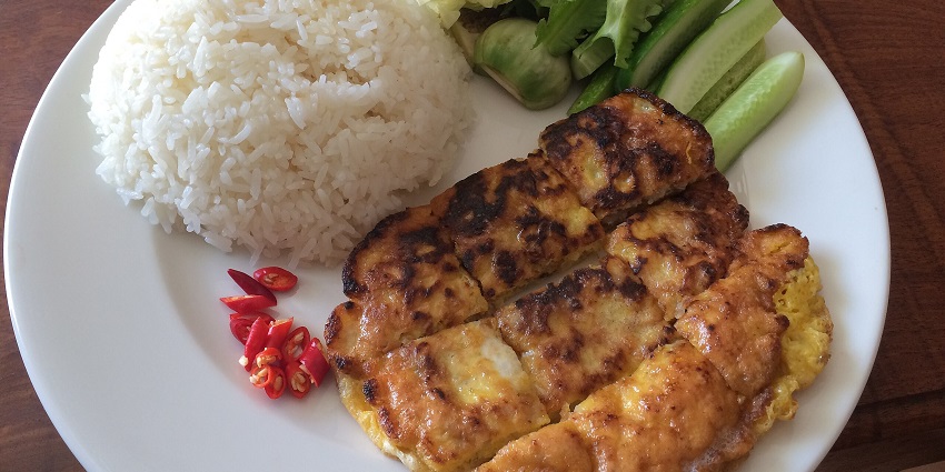 An image of a Cambodian dish that adds a flavourful stop in things to do in Cambodia in September.