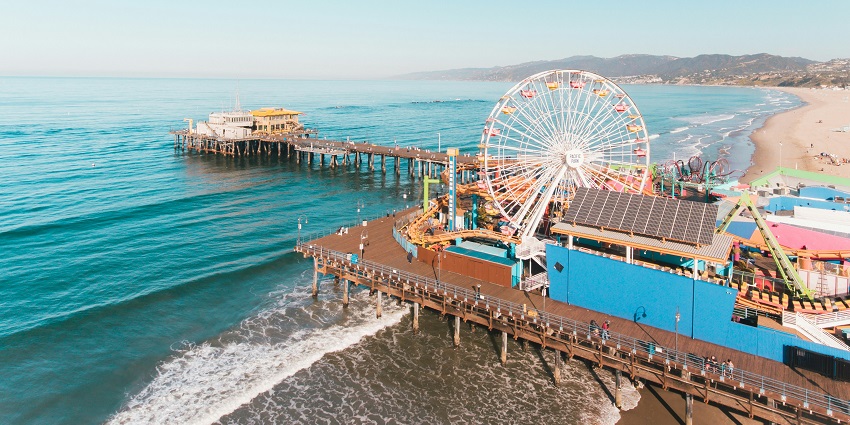 Santa Monica is among the best places to visit in November in the World, a beachfront city