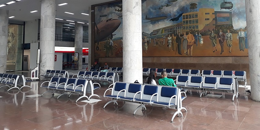 The historic sitting area at SDU represents the airport’s focus on cultural importance