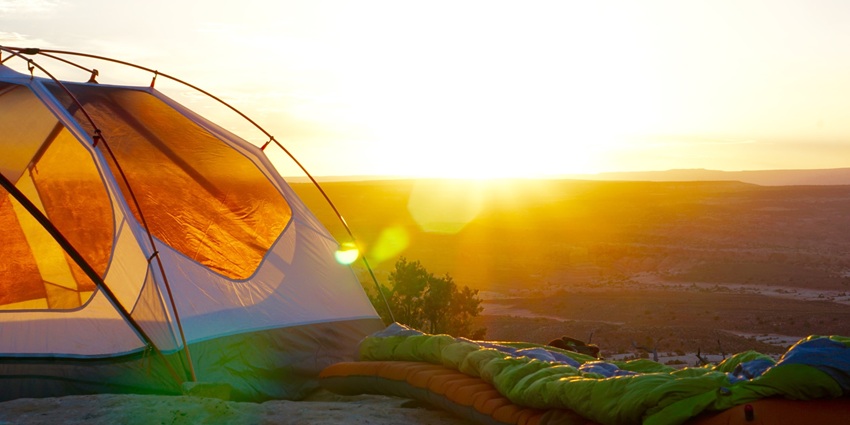 An idyllic view of Sattari Taluka, one of the best places for camping in Goa, India.