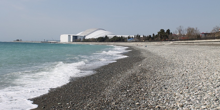 Schitovaya Bukhta Beach, a restricted site near Vladivostok, showcasing naval heritage.