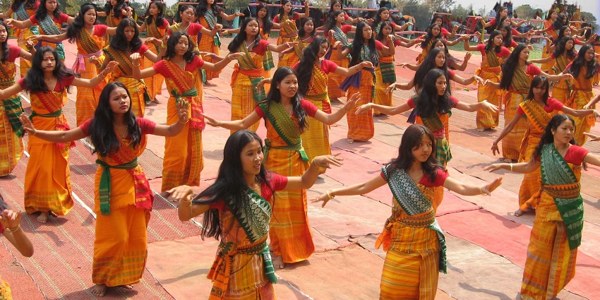 Vibrant religious celebration in Iof Shigmotsav festival, one of the best march festivals in India