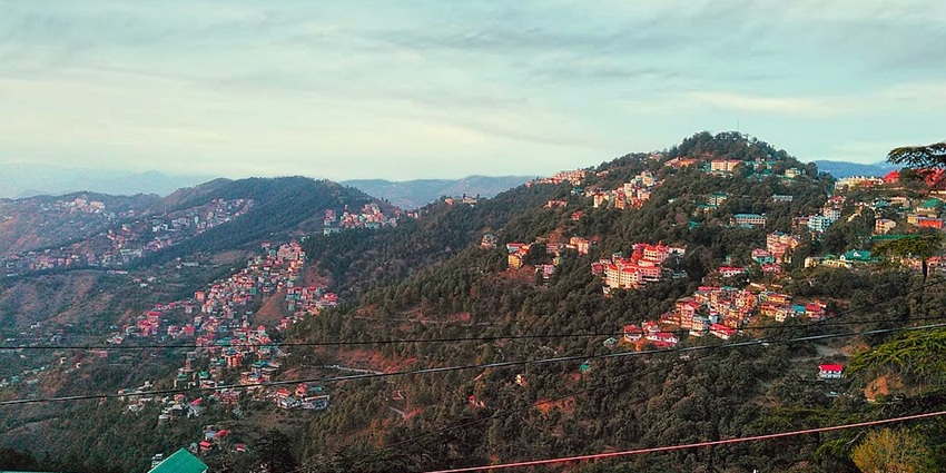 Image of Shimla hill station in Himachal Pradesh, one of the best hill stations in India