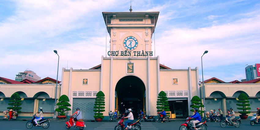 Immerse yourself in the lively ambience of Ben Thanh Market, a shopping heaven.