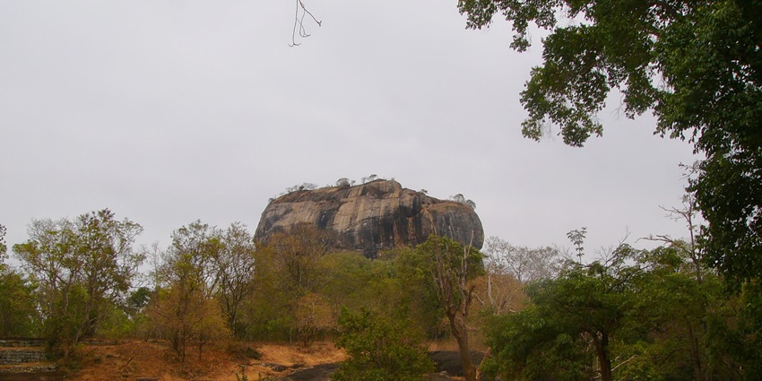 A peaceful view of the Sigiria Picnic Site surrounded by lush greenery in Karura Forest