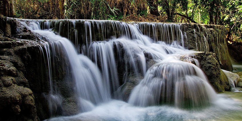 An image resembling the Simba Falls in Nepal, one of the best waterfalls in Nepal.