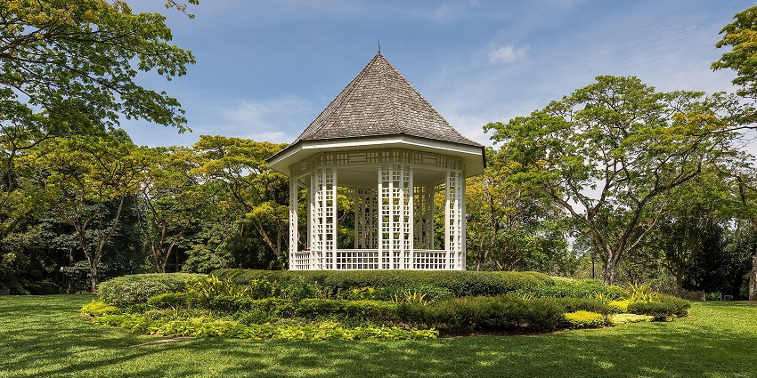 Visit the beautiful Singapore Botanic Gardens, a popular UNESCO World Heritage Site.