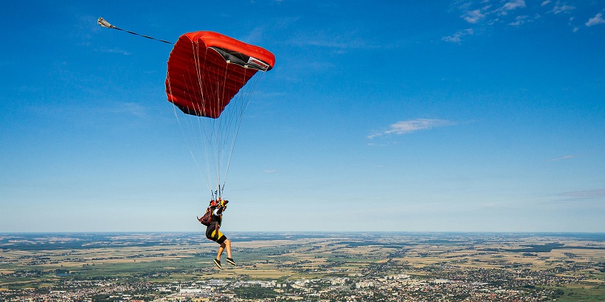 Soar over the Magaliesberg Mountains while skydiving in Rustenburg, South Africa.
