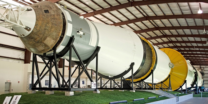 The amazing interior work at the most famous Space Centre museum located in Houston.