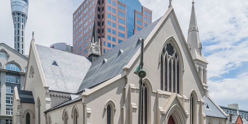 Saint Patrick’s Cathedral in Auckland, one of the very renowned chrurches in New Zealand
