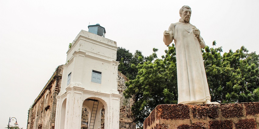 An image of St. Paul's Church, one of Malacca, Malaysia's best places to visit