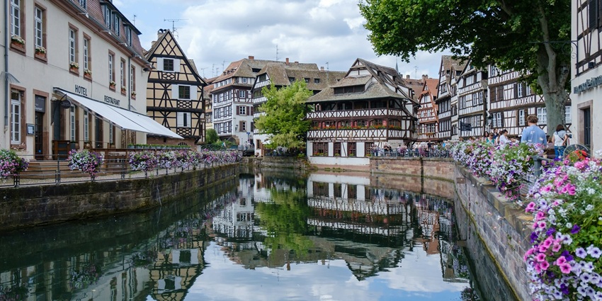 Strasbourg includes timber-framed houses, scenic canals, and the stunning Cathedral.