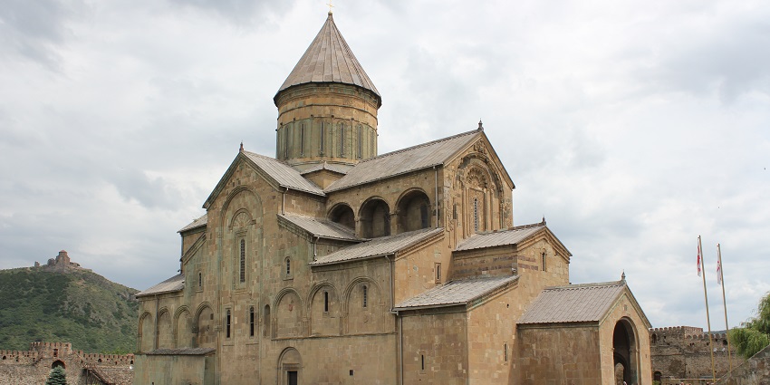 The Georgia travel guide highlights the UNESCO World Heritage cathedral, a significant religious site in Mtskheta