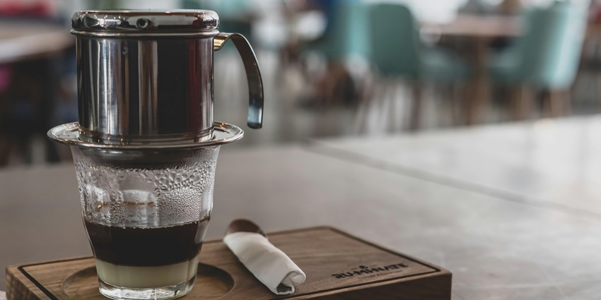 Learn to brew Vietnamese coffee at a local workshop - one of the things to do in Hoi An.
