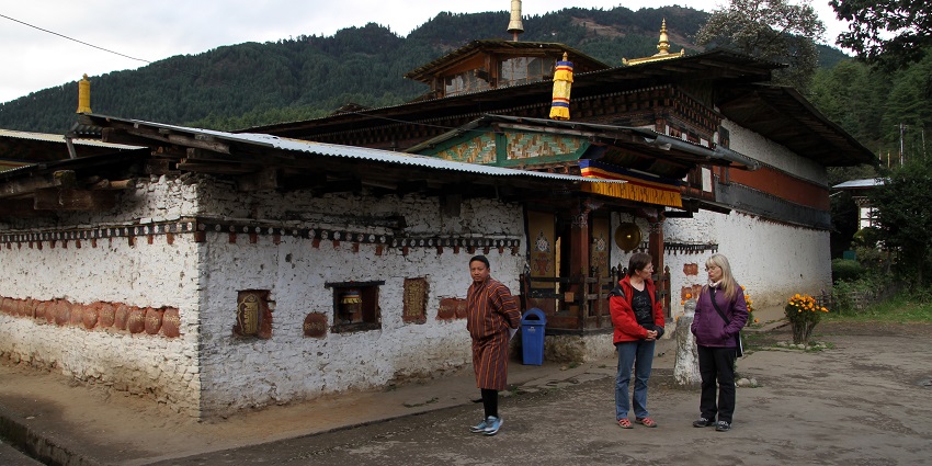 An image showing a view of Tamshing Lhakhang, one of the best places to visit in Bumthang Valley, Bhutan.