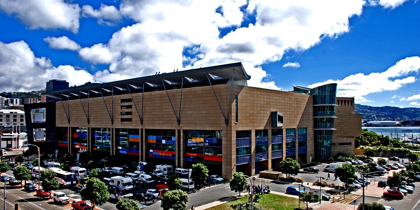 A wide view of the Te Papa Museum, one of the best places to visit in Wellington.