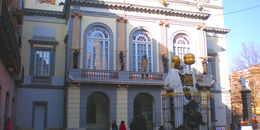 An image of the Teatro-Museo Dali in Figueres, one of the famous museums in Spain.