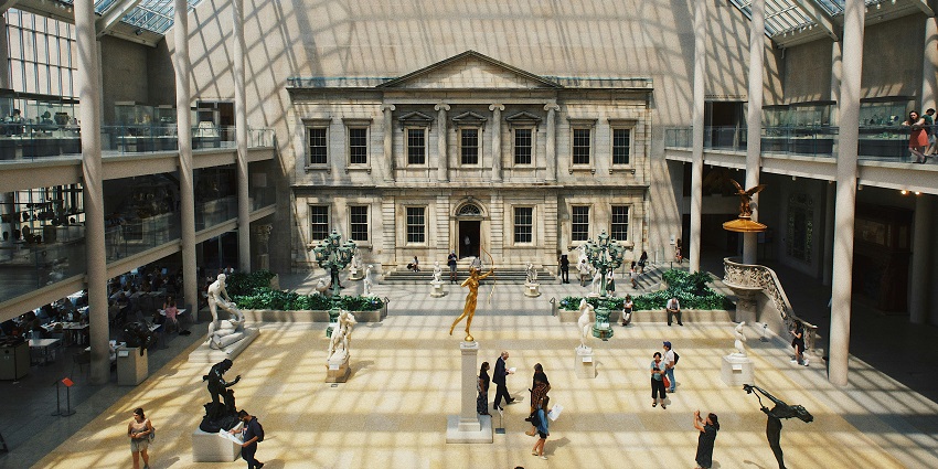 An image of New York's Metropolitan Museum of Art, one of the most famous art museums in the world