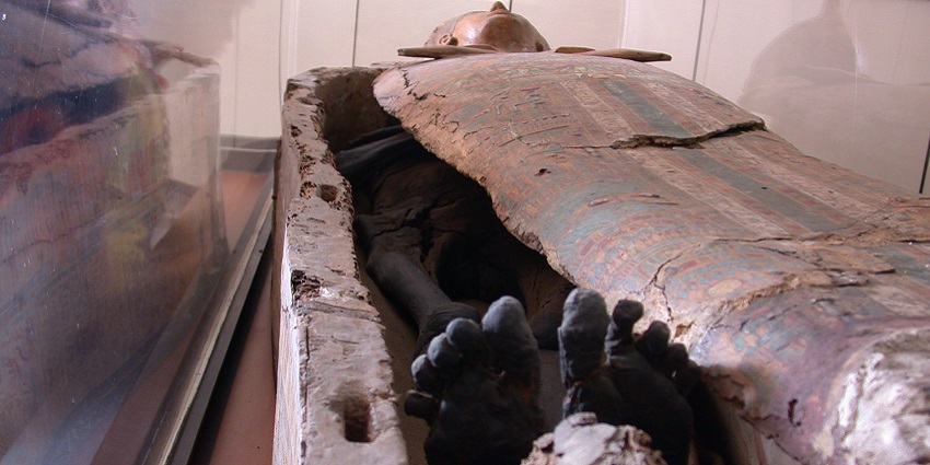 Discover the very spooky but well-preserved, natural mummies and burial practices at The Mummy Museum, Italy