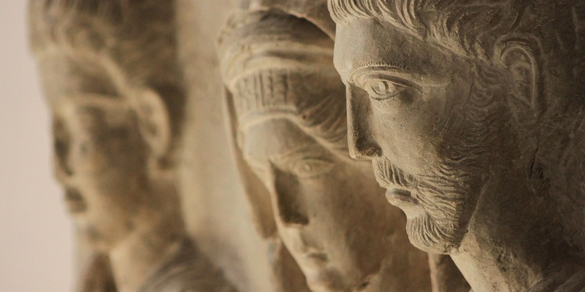 An image showing a sculpture in a museum similar to The Museum of English Rural Life, Reading