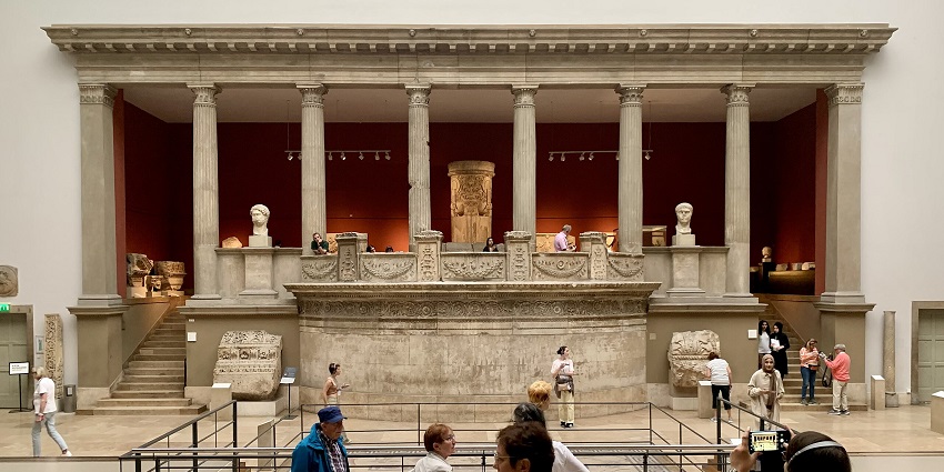 An image of the Pergamon Museum in Berlin, one of the best museums in Europe
