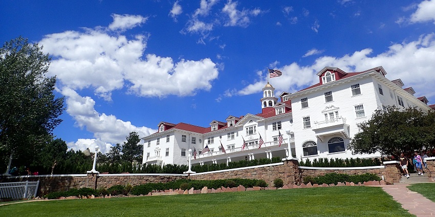 The Stanley Hotel, USA, is one of the famous haunted places in the world to visit